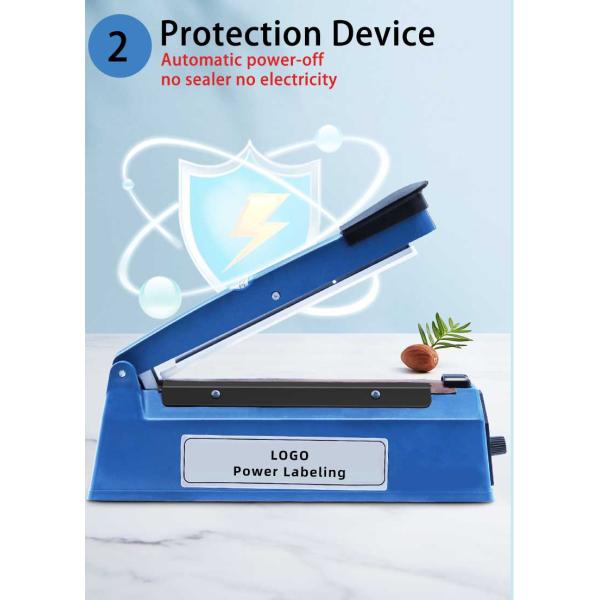 ZEQUAN Food Mini Impulse Heat Sealer para sellar y conservar bolsas de plástico manuales
