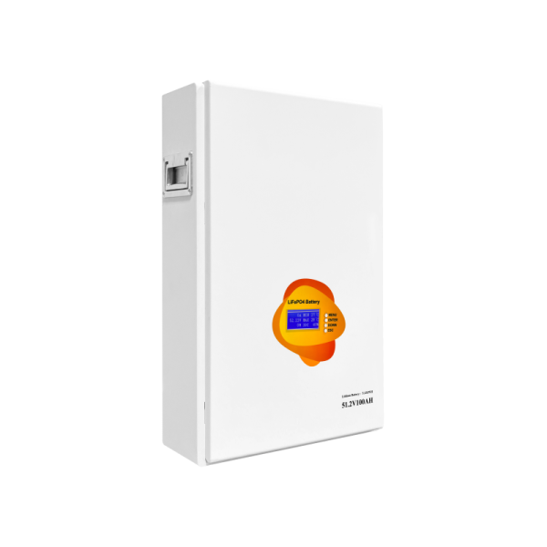 Wall-Mounted 5-10kW 51.2V LiFePO4 Lithium Battery Pack CAN/RS232/RS485/WiFi Communication AC Output IP21 Off-Grid Hybrid System