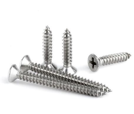 Din7995 Mild Steel Raised Countersunk Head Wood Screw Cross Recessed A2 A4