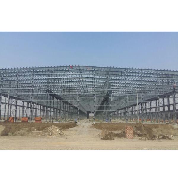 Vertente industrial de Peb do período claro, construções portais de aço do armazém do quadro