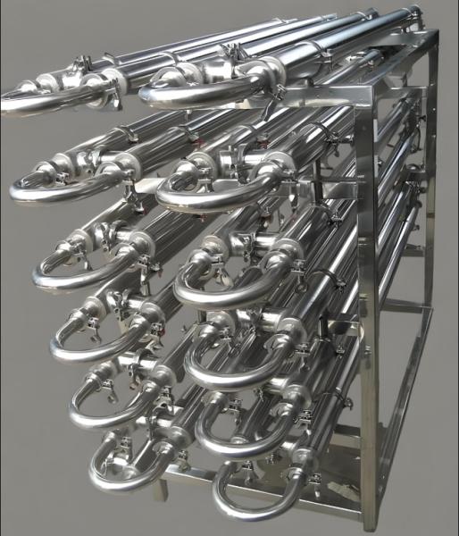 Casing Stainless Steel Heat Exchanger For Extreme Conditions Non Rusting