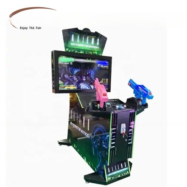 Indoor Shooter Arcade Machine Durable With 32LCD High Definition Screen