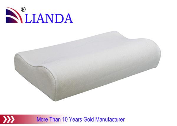 Anti - Mite Memory Foam Leg Pillow , Durable Memory Foam Cervical Pillow