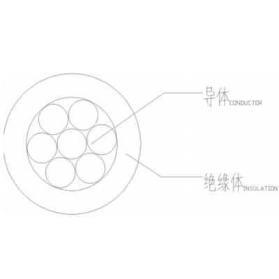 22 AWG AWM 1213 PTFE 105C High Temperature Heat Resistant Wire with Tinned Copper Conductor