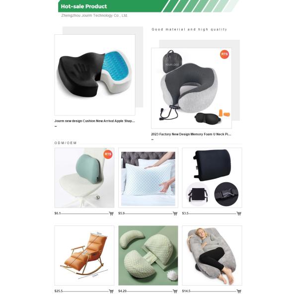 High Density Memory Foam Waist Rest Back Cushion Lumbar Support with Rectangle Shape