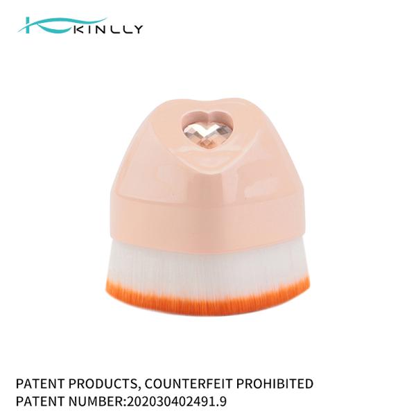 A parte superior lisa Kabuki patenteou 1 PC/ajustou a escova cosmética plástica