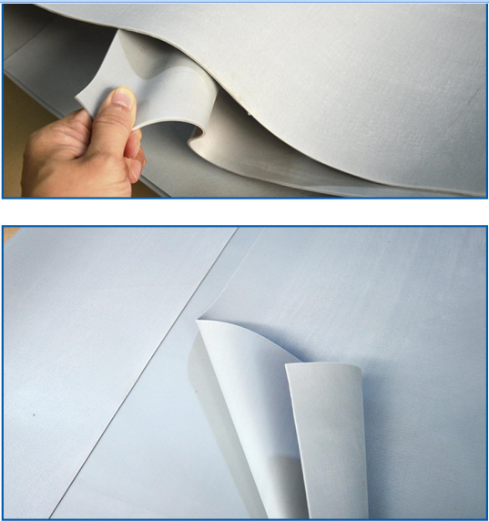 250 Deg High Temp Resistant Silicone Rubber Cushion Pads Hot Pressing Pads