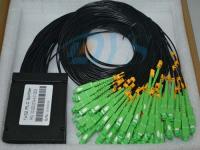 divisor de fibra óptica 1260nm - 1650nm del PLC 1X32 con SC/APC para la red de acceso local
