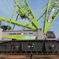 Mejora de las normas de seguridad 500T grúa de rastreo en proyectos urbanos
