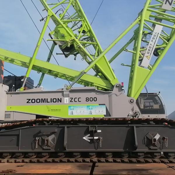 Urban Projects 500T Crawler Crane ZCC5800 ZOOMLION Crawler Crane