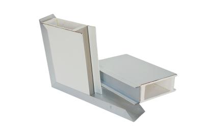Panneaux de salle blanche ignifuges en acier inoxydable Panneau sandwich creux MGO