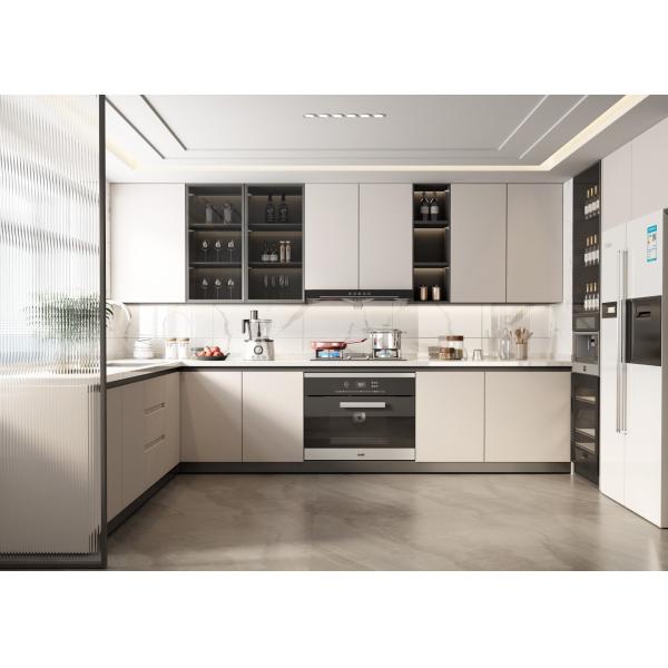 Hotel Project Modular Shaker Design Furniture Island Pantry Kitchen Cabinet Unit