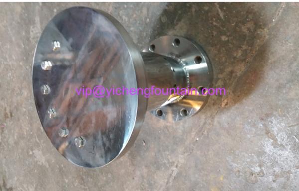 Laser Film Water Screen Fountain Nozzle Heads Flange Connection Making Water Film