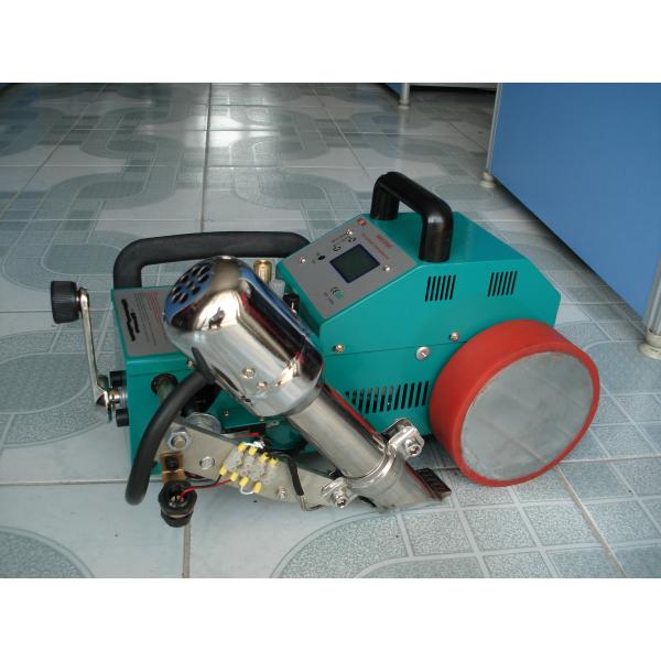 Automatic Vinyl Banner Welding Machine With Leister Heat Gun 1600 Watt
