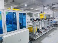 Ultrasonic Flat Trapezoidal Pocket Filter Machine With Motion Controller Program Control