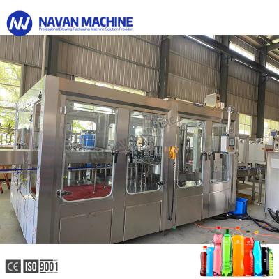 Auto 0-2L Isobaric Filling Plastic Bottled Carbonated Drink Filling Machine