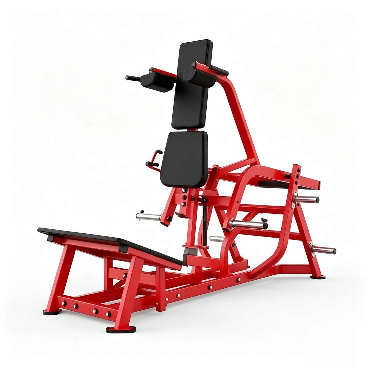 V Squat Machine Steel Plate Loaded Leg Training Equipment for Commercial Gym Strength Workouts