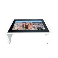 Tableau interactif d'écran tactile de BT4.0 IPS affichage à cristaux liquides RJ45 de 43 pouces avec des roues