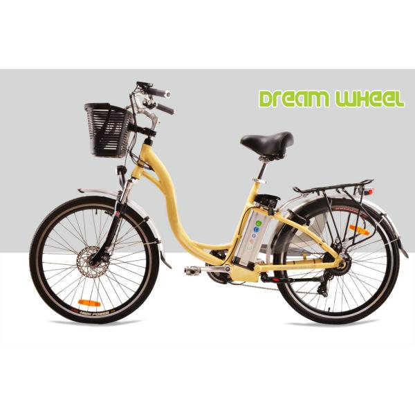 36V 250W Urban Commuting E Bike 26 Inch Aluminum Frame
