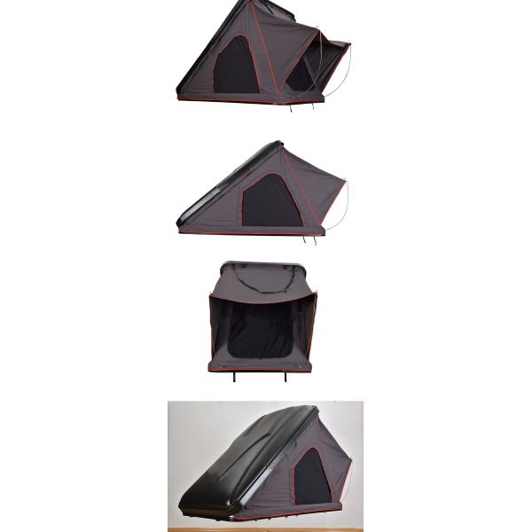 210x130cm Waterproof Camping Tent Area Wedge Aluminium Triangle Roof Top Tent