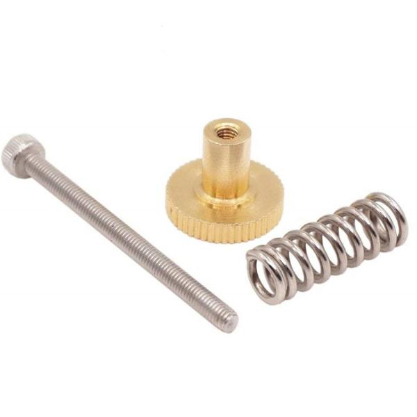 Golden 15mm X 12mm Heatbed Ultimaker2 M3 Knurled Nut Leveling Fixing Nut