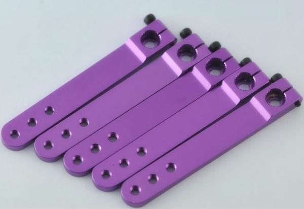 China CNC Machining Aluminum Servo Arm For Futaba 25T Horn Manufacturer and Supplier