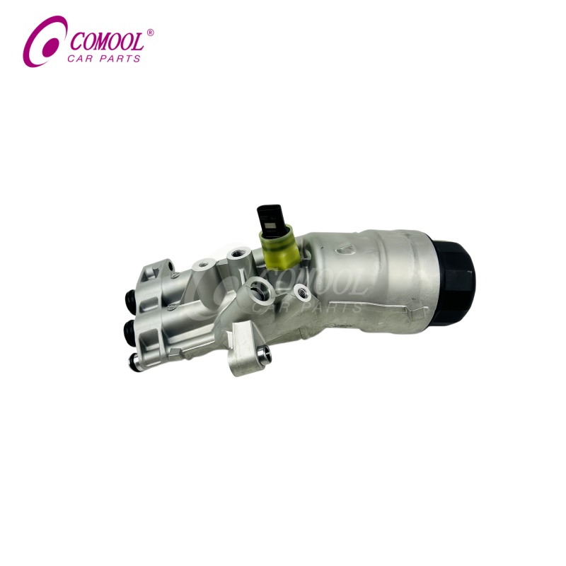 Aluminum Engine Oil Filter Housing Unit LR120553 For Land Rover Range Rover Evoque L551