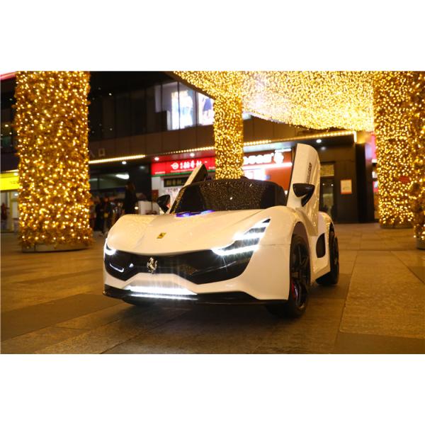 2023 Fabriqué dans les plus récents 12 Volt Kids Electric Ride On Car avec deux portes ouvertes brun