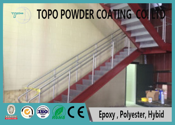 Heat Resistant Pure Polyester Powder Coating RAL 1034 Pastel Yellow