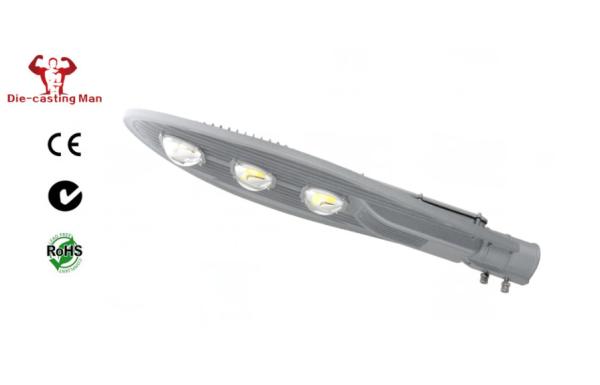 Aluminum IP65 High Power Led Street Light 180 Watt Natural White Gray Black