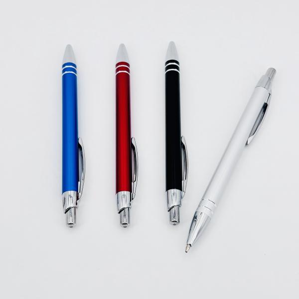 Oficina Negocios de metal de aluminio de prensa bolígrafo de alta calidad bolígrafo de logotipo personalizado