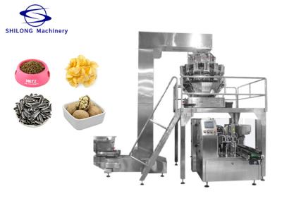 Doypack Flat Pouch Premade Bag Packaging Machine 380V 6KW Power