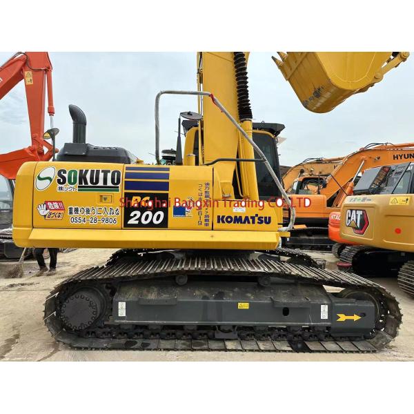 Original Hydraulic Cylinder Komatsu PC200 Mini Excavator in Excellent Condition