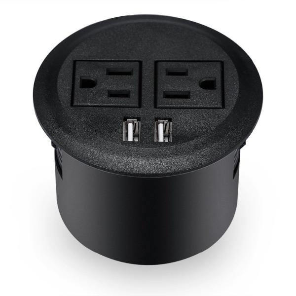 Durable Round Power Socket Convenient Use With Changeable Connectors
