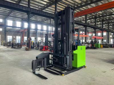 Rodar três direções mover para a frente corpo 3 Way Palet Stacker para canais estreitos