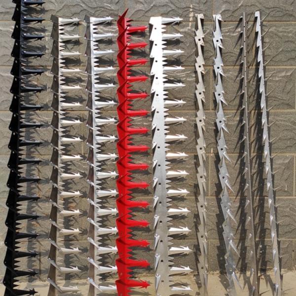 Pontos da parede da escalada do fio de Security Spikes Iron da cerca do comprimento 1.25m anti