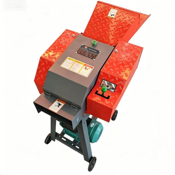 Alloy Steel Electric Chaff Cutter Machine High Efficiency Straw Cutting Machine