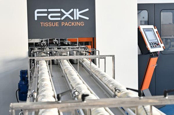Full Automatic Toilet Tissue Paper Roll Bundling Machine Paper Product Making Machinery