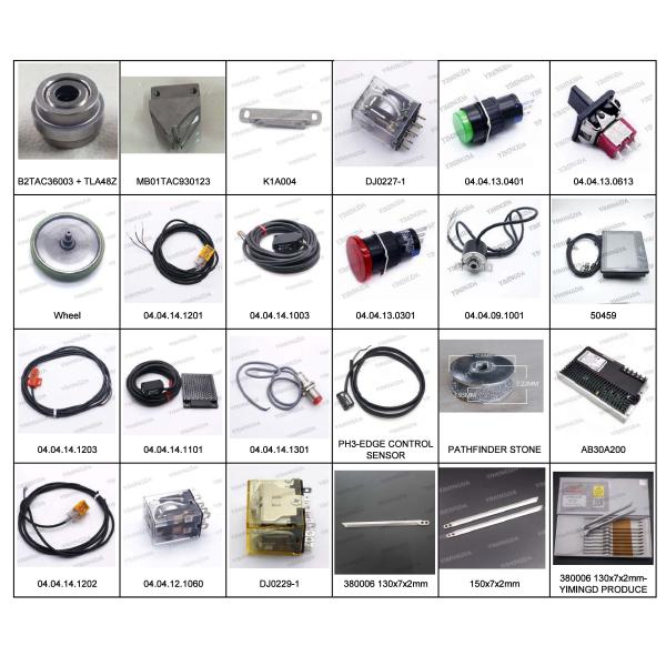 Garment Industry Cutter Machine Parts Wheel PN KS3B207 Spare Parts For Oshima Spreader