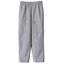 Readymade  Hot Sale Catering Uniforms Checkered Chef Trousers