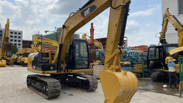 Máquina escavadora 312D de 12 Ton Used Hydraulic Crawler Excavator Caterpillar