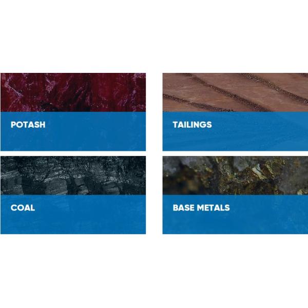 Завод переработки минерального сырья Tailings поташа 450TPH 415V