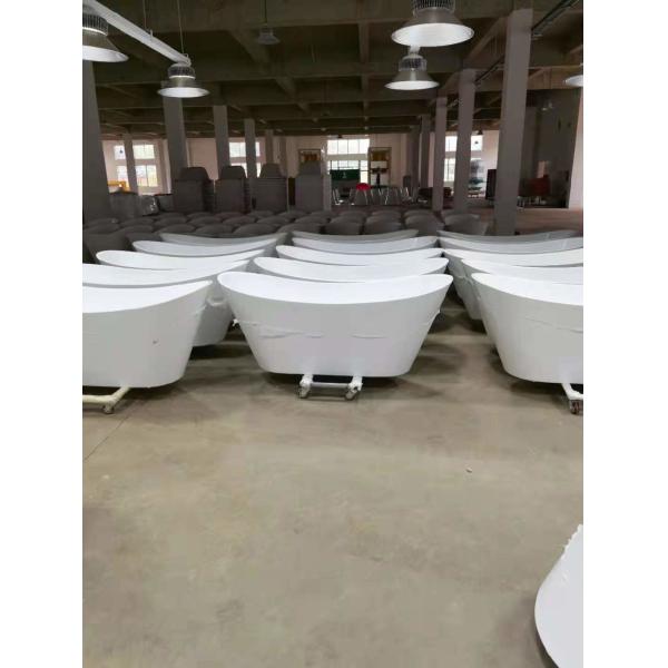 HA2007 Function Whirlpool Bathtubs Skirt Acrylic Bathtub with Tile Flange Topmount