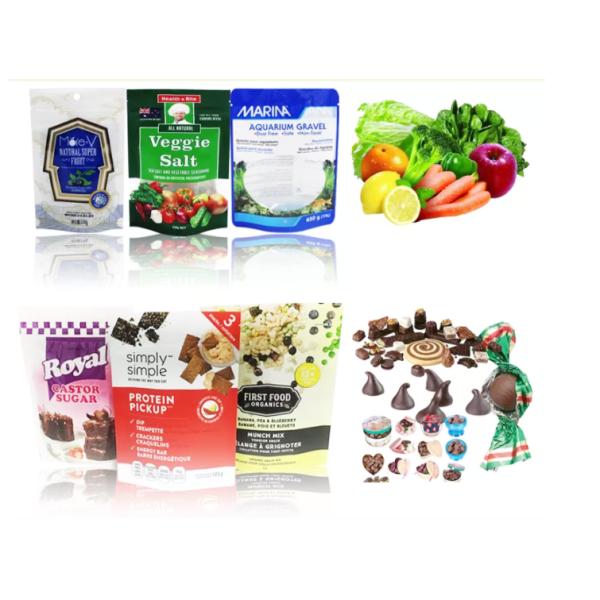 Recyclable Micro Perforated Reusable Lettuce Bags For Fruit And Vegetable Packaging