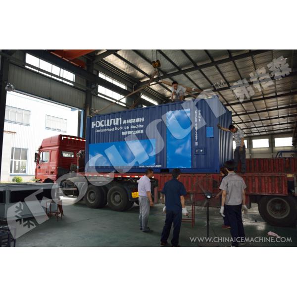 25 тонн суточной емкости Блок-Лед/Hielo en Bloque Машина с высокой скоростью и эффективностью