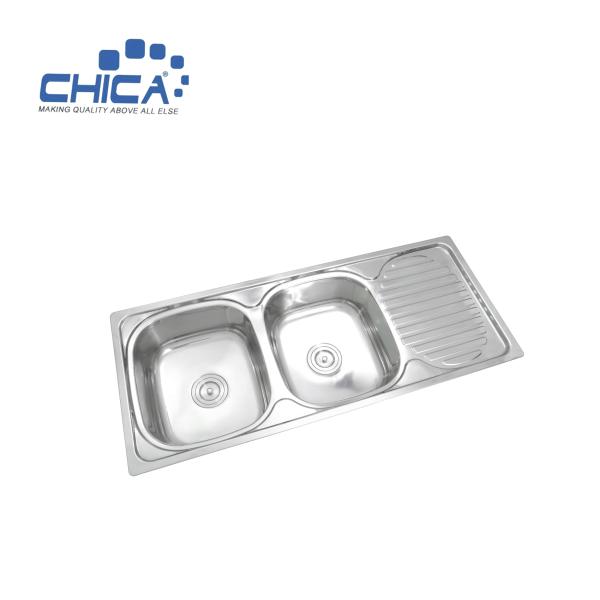 CH11650 Double Bowl Kitchen Sink Stainless Steel Press Kitchen Sinks