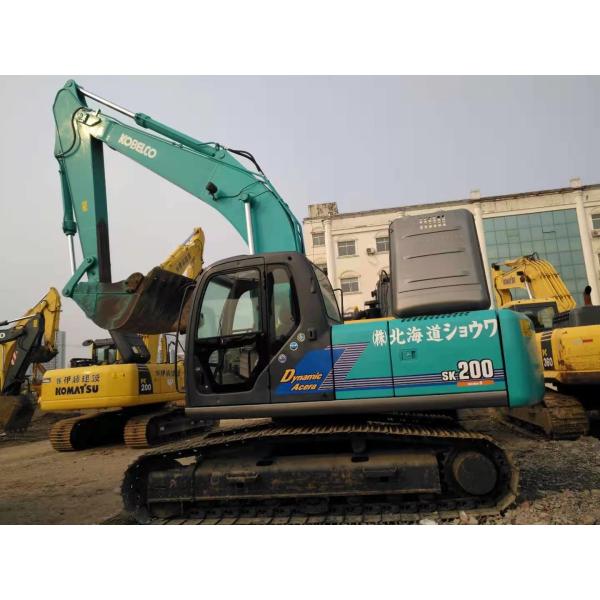 20 экскаватор тонны 0.8m3 SK200-6 используемый Crawler Kobelco