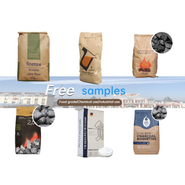 Impresión a medida Hasta 7 bolsas de embalaje de papel Kraft aceptan capacidad a medida