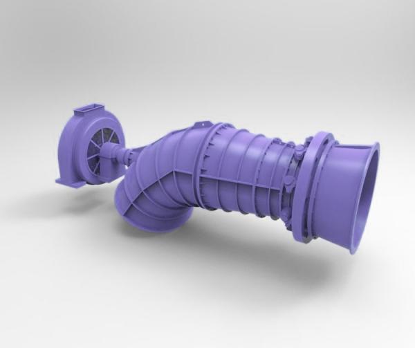 Capacity Stainless Steel Hydroturbine Generator 200kw-20mw 450-1000rpm Parameters Needed