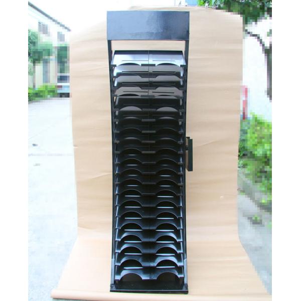 стеллаж для выставки товаров образца плитки ширины длины 700mm 575mm, керамическая кафельная чернота стеллажей для выставки товаров